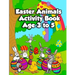 Easter Animals Activity Book Age 3 to 5: Fun Kids Workbook Activities Pages for Learning, with Spot the Differences, Coloring Illustrations, Shadow Ma