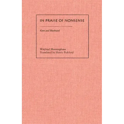 In Praise of Nonsense: Kant & Bluebeard