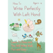 How To Write Perfectly With Left Hand, Learn To Draw and You Will Write Well, Fun and Easy! Age 4-6