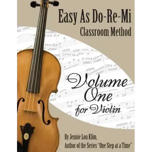 Easy As Do - Re - Mi: Violin Book One