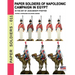 Paper soldiers of Napoleonic campaign in Egypt