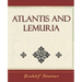 Atlantis and Lemuria - 1911