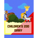 Children's Zoo Diary: Ages 4-8 Childhood Learning, Preschool Activity Book 100 Pages Size 8.5x11 Inch