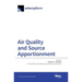 Air Quality and Source Apportionment