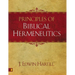 Principles of Biblical Hermeneutics