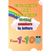 Coloring and Learning Book: Writing numbers in letters from 1 to 100