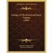 Geology Of The Richmond Basin, Virginia (1899)