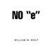 No ''e''