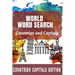 World Word Search Countries and Capitals: 100 Fun and Educational Word Search Puzzles for kids and Adults