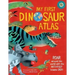 My First Dinosaur Atlas: Roar Around the World with the Mightiest Beasts Ever! (Dinosaur Books for Kids, Prehistoric Reference Book)
