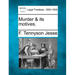 Murder & Its Motives.