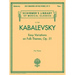 Easy Variations on Folk Themes, Op. 51: Schirmer Library of Classics Volume 2060