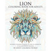 Lion Coloring Book For Adults: An Adult Coloring Book Of 40 Lions in a Range of Styles and Ornate Patterns