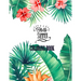 Hello Summer Coloring Book: 53 Anti-Stress Adult Coloring Pages With Tropical Patterns, Flowers, Birds, Butterflies, and Fruits