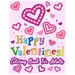 Happy Valentines! Coloring Book for Adults: 50 Valentine Pages to Color