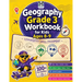 Geography Grade 3 Workbook for Kids Ages 8-9: 100+ Fun Activities on Maps, Globes, Continents, Oceans, Landforms, Regions, Weather, Climate, Latitude