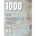 1000 Easy Number Fill In Puzzles Volume #6