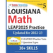 LEAP Test Prep: 5th Grade Math Practice Workbook and Full-length Online Assessments: LEAP Study Guide