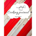 Recipe Book to Write in, Cooking Jurnal Notes, 102 pages, 8.5"x11"