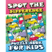 Spot the Difference Puzzle Book for Kids