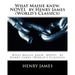 What Maisie knew. NOVEL by Henry James (World's Classics)
