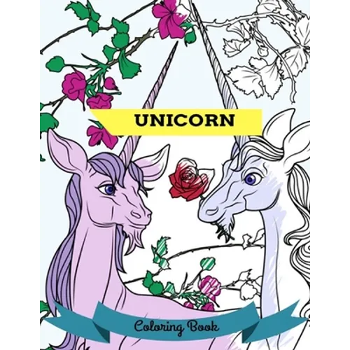 Unicorn Coloring Book: Adult Colouring Books, Fun, Stress Relief Relaxation and Escape