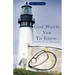 God Wants You to Know: Pathways to Healing