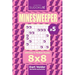 Sudoku Minesweeper - 200 Easy to Medium Puzzles 8x8 (Volume 5)
