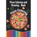 Pizza Coloring and Drawing Book, Pizza Coloring: For Kids Ages 3-8 => Fun with Coloring Delicious Pizza and Drawing parts of the Pizzas, Great Activit