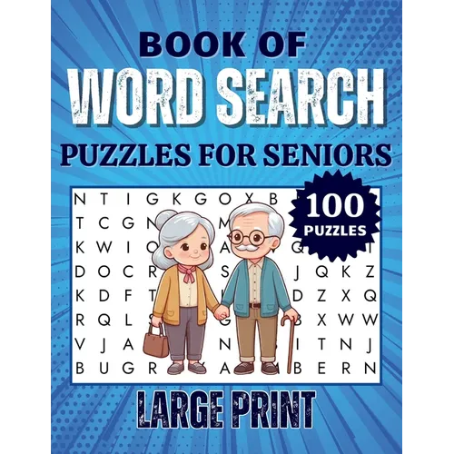 Book of Word Search Puzzles for Seniors