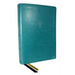 Nkjv, the Bible Study Bible, Leathersoft, Turquoise, Comfort Print: A Study Guide for Every Chapter of the Bible