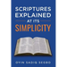 Scriptures Explained at It's Simplicity