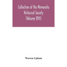 Collection of the Minnesota Historical Society (Volume XVII); Minnesota Geographic Names Their origin and Historic Significance