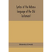 Syntax of the Hebrew language of the Old Testament