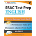 SBAC Test Prep: Grade 6 English Language Arts Literacy (ELA) Common Core Practice Book and Full-length Online Assessments: Smarter Balanced Study Guid