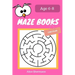 MAZE Book for Kids Ages 6-8: 50 Circular Maze Puzzle Games to Boost Kids' Brain, Pocket Size 6x9 Inch, Large Print