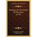 Sermons, On The Duties Of The Great (1776)