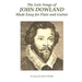The Lute Songs of John Dowland Made Easy for Flute and Guitar