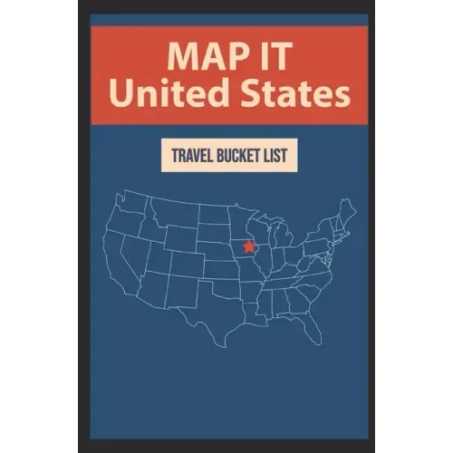 Map It United States: Travel Bucket List