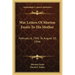 War Letters of Morton Eustis to His Mother: February 6, 1941 to August 10, 1944