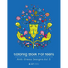 Coloring Book For Teens: Anti-Stress Designs Vol 5