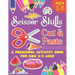 Scissors Skill Cut and Paste: A Preschool to Kindergarten Cut and paste book for Ages 3 to 5,, A Fun Cutting Practice Workbook I Size 8.5x11