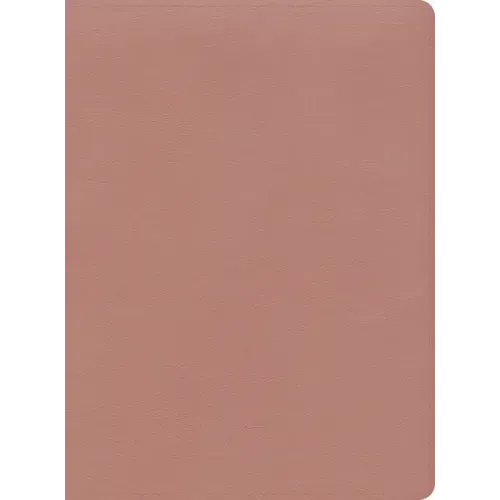 CSB Study Bible, Rose Gold Leathertouch
