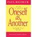 Oneself as Another
