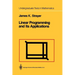 Linear Programming and Its Applications