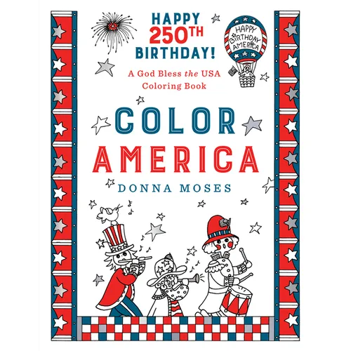 Color America: A God Bless the USA Coloring Book