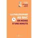La philosophie au Bac en moins d'une minute