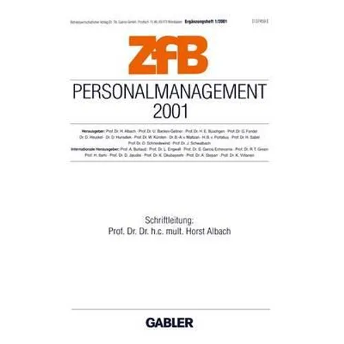 Personalmanagement 2001