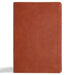 CSB Giant Print Reference Bible, Digital Study Edition, Burnt Sienna Leathertouch, Indexed