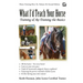 What I'd Teach Your Horse: Training & Re-Training the Basics